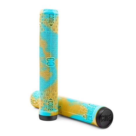 CORE Skinny Boy Handlebar Grips Soft 170mm – Beach (Teal/Gum) £12.00